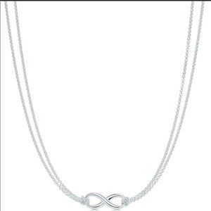Tiffany & Co. Infinity Necklace in Sterling Silver